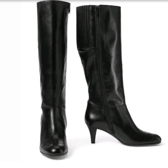 womens tall leather dress boots